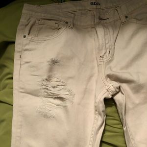 Distressed Denim Jeans
